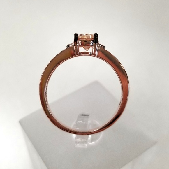 Champagne Pave Ring - Picture 3 of 7